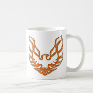 Tasse en verre MERCI orange - blanc