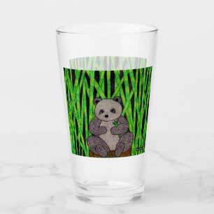 Tasse en verre Panda
