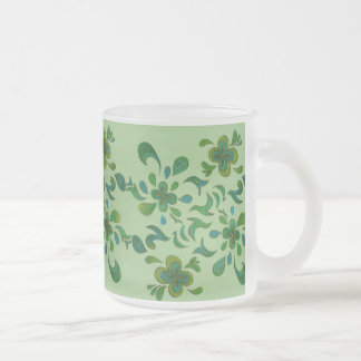 Tasse en verre - vert 01