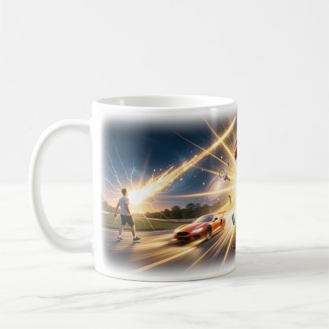 Tasse Énergie Cosmique de Réussite (Gauche)