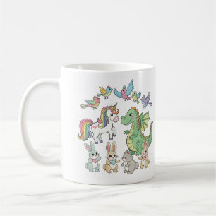 Tasse Enfants Licorne & Dragon