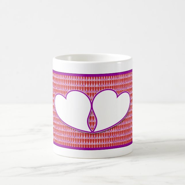 Tasse enlacée par coeurs (Centre)