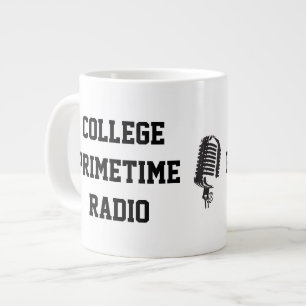 Tasse enorme par radio Primetime d'université