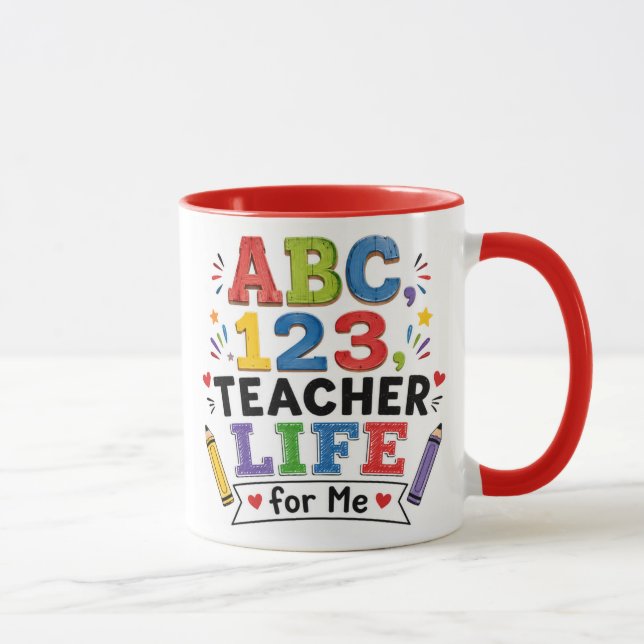 Tasse Enseignant pour moi – Cadeau pour Enseignant (Droite)