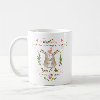 Tasse Ensemble Toi & Moi - Tasse Adorable Couple d