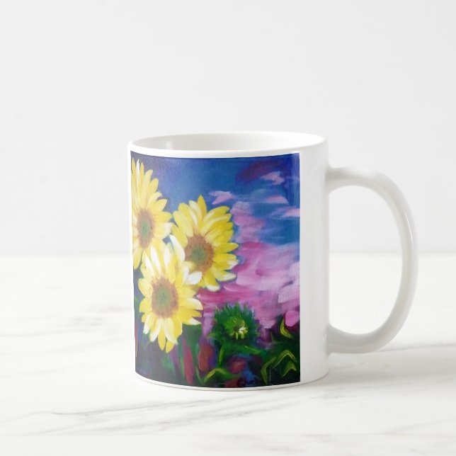 Tasse ensoleillée de tournesol (Droite)