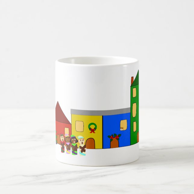 Tasse enveloppante Jingle Claws Train Town #1 (Centre)