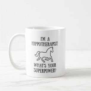 Tasse équine de thérapie de cheval de Hippothera
