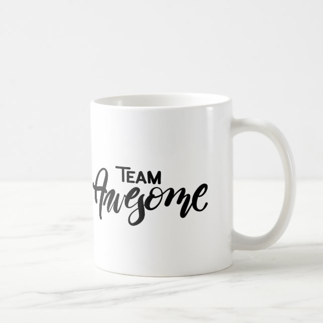 Tasse Équipe Incroyable (Droite)