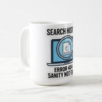 Tasse Erreur 404 - Mug IT drôle de café