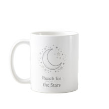 Tasse esthétique de la lune « Atteindre les étoile