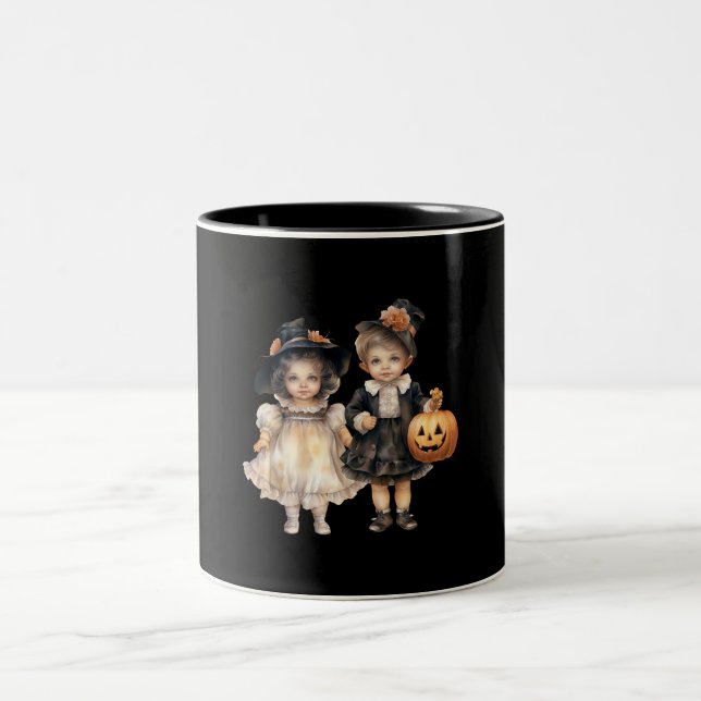 Tasse et gobelet d'Halloween (Centre)