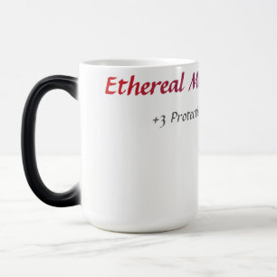 Tasse éthérée de fébrilité