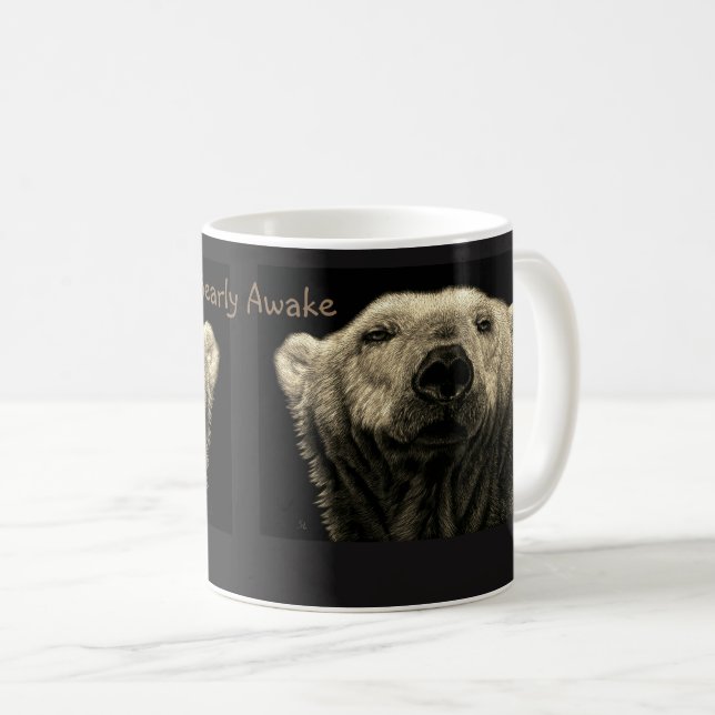 Tasse éveillée de Bearly (Devant droit)