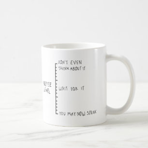 Tasse excentrique de niveau de café