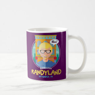 Tasse excitée d'illustration de Gilson