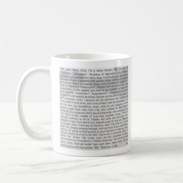 Tasse existentielle de crise (Gauche)