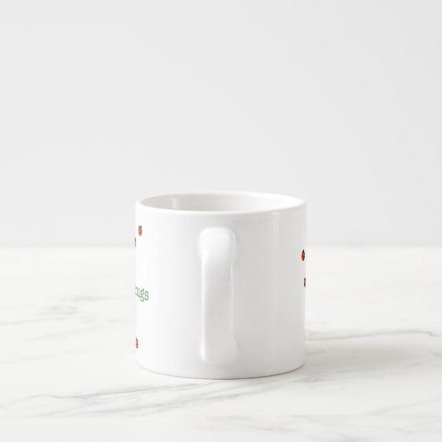 Tasse Expresso 10 coccinelles (Dos)