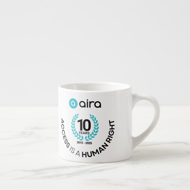 Tasse Expresso 10e anniversaire d'Aira (Droite)
