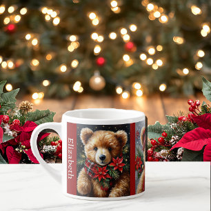 Tasse Expresso 3 Nounours pour partager un nom de fête de thé de 