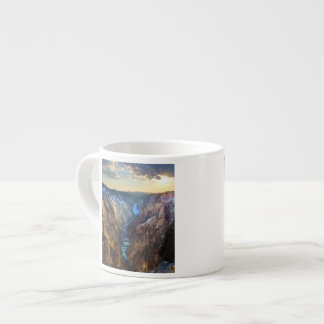 Tasse Expresso Abaissez les automnes du point de l'artiste