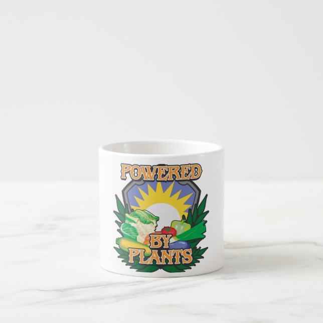 Tasse Expresso Actionné par des plantes (Devant)