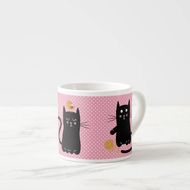 Tasse Expresso Adorables chatons (Devant droit)