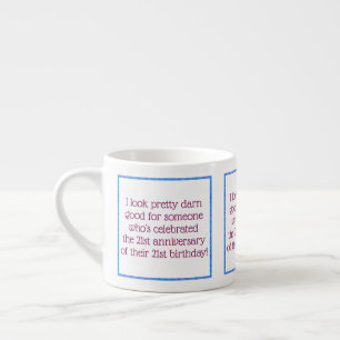 Tasse Expresso Âgé de 42 ans et plus