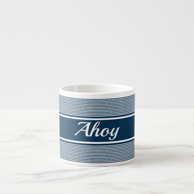 Tasse Expresso Ahoy (Devant)