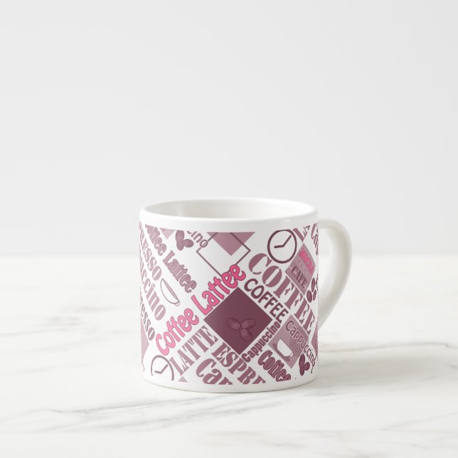 Tasse Expresso Aime le café (Devant droit)