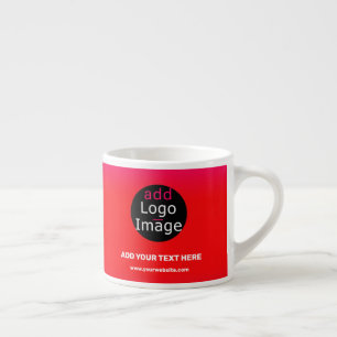 Tasse Expresso Ajouter Votre Logo Personnalisable Business Magent