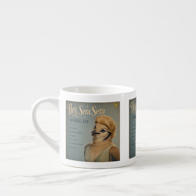 Tasse Expresso Album Doris Jay : une parodie (Gauche)