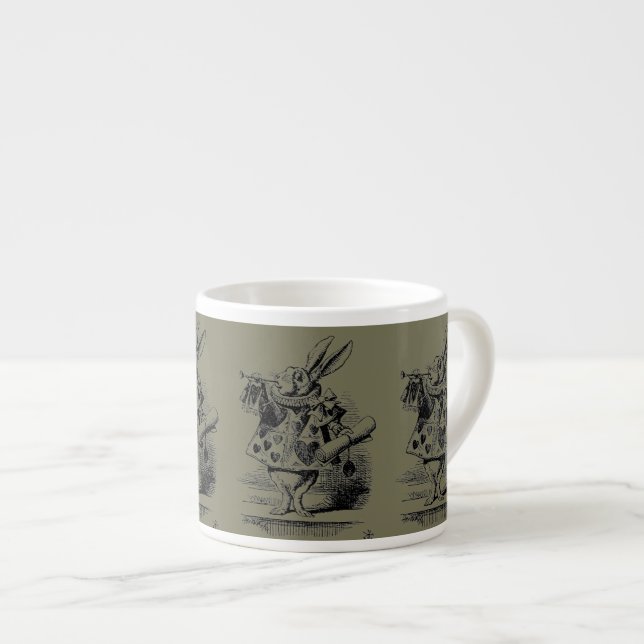 Tasse Expresso Alice à Wonderland (Devant droit)