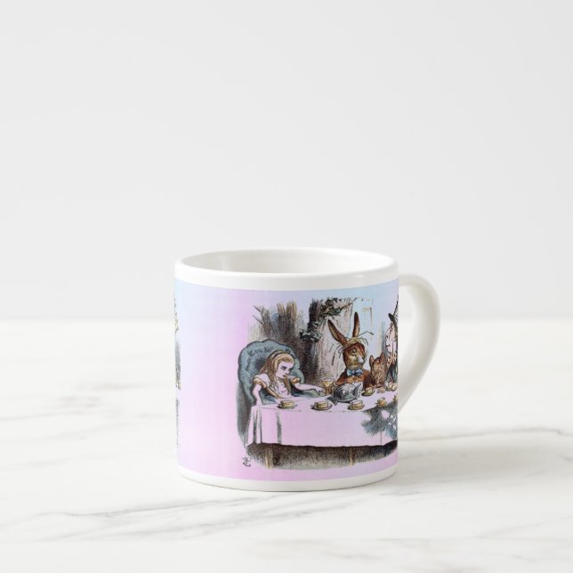 Tasse Expresso Alice à Wonderland (Devant droit)