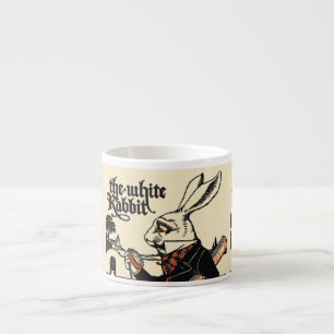 Tasse Expresso Alice White Rabbit Classic Wonderland