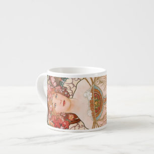 Tasse Expresso Alphonse Mucha F. Champenois