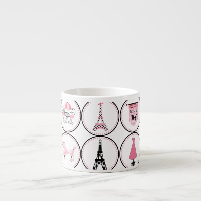 Tasse Expresso Amour pour Paris (Devant)