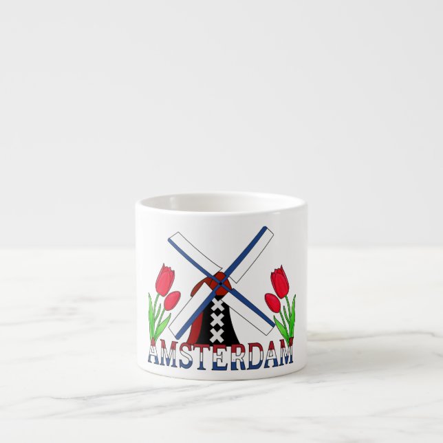 Tasse Expresso Amsterdam Pays-Bas (Devant)