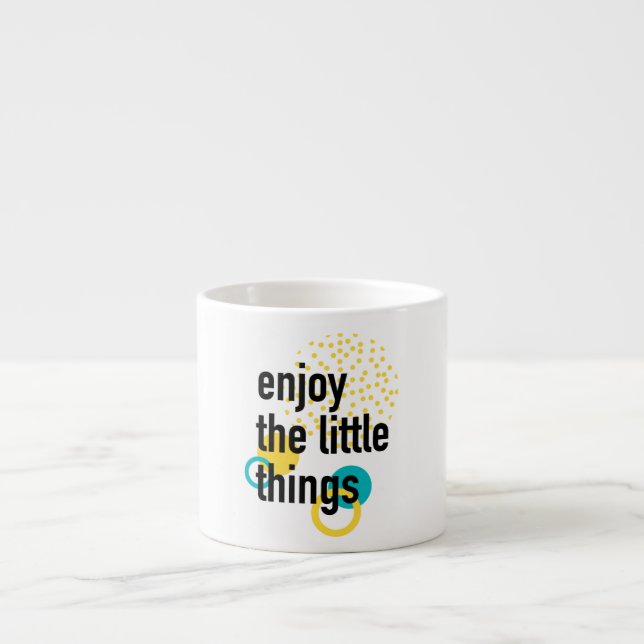 Tasse Expresso Amusement branché design heureux de Profitez des c (Devant)