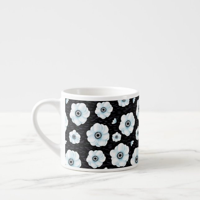 Tasse Expresso Anémone Florale Panda  (Gauche)