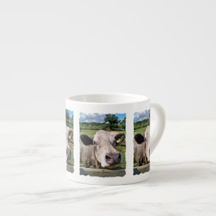 TASSE EXPRESSO ANIMAUX DE LA FERME, VACHE CUITE