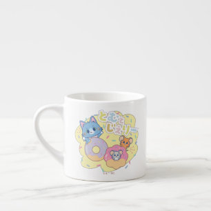 Tasse Expresso Anime Donut délice avec Tom, Jerry et Tuffy