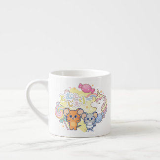 Tasse Expresso Anime Magique Candyland avec Jerry et Tuffy
