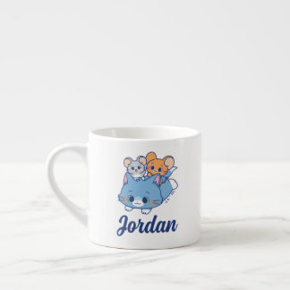 Tasse Expresso Anime Tom, Jerry et Tuffy