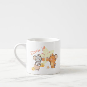 Tasse Expresso Anime Tuffy et Jerry Cheese au fromage