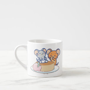 Tasse Expresso Anime Tuffy et Jerry Cheesecake