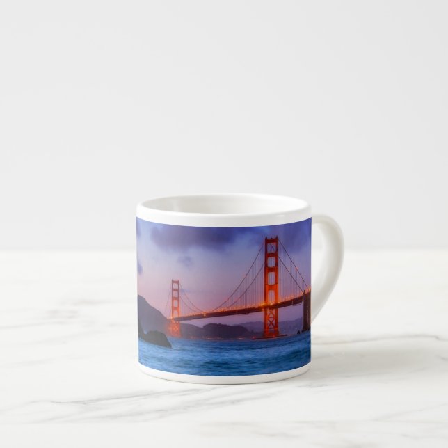 Tasse Expresso Après coucher du soleil à la plage de Baker (Devant droit)