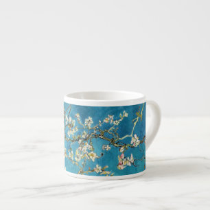 Tasse Expresso Arbre aux amandes en fleurs par Vincent van Gogh.