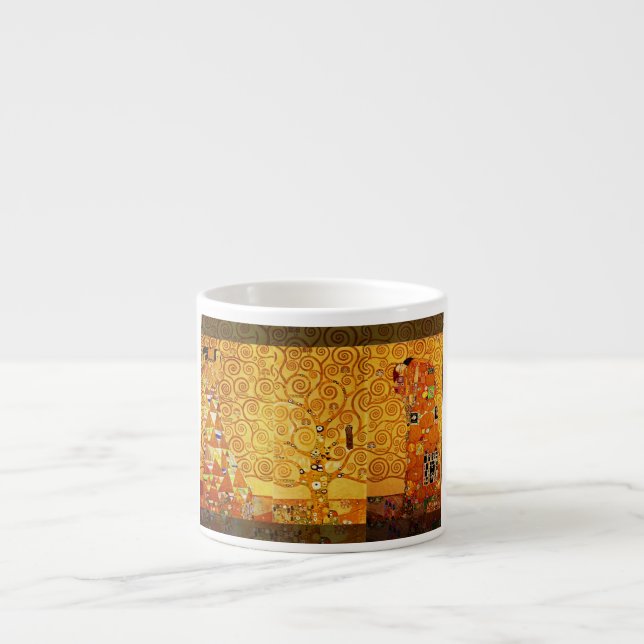 Tasse Expresso Arbre de vie Gustav Klimt Nouveau (Devant)