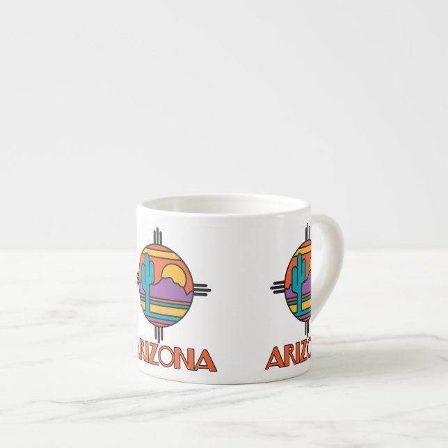 Tasse Expresso Arizona Mandella (Devant droit)